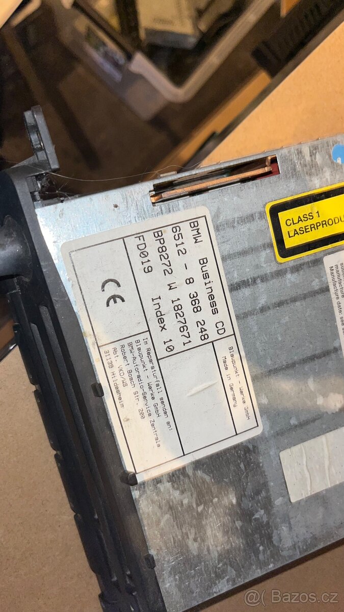 BMW E46 rádio Business CD - 2