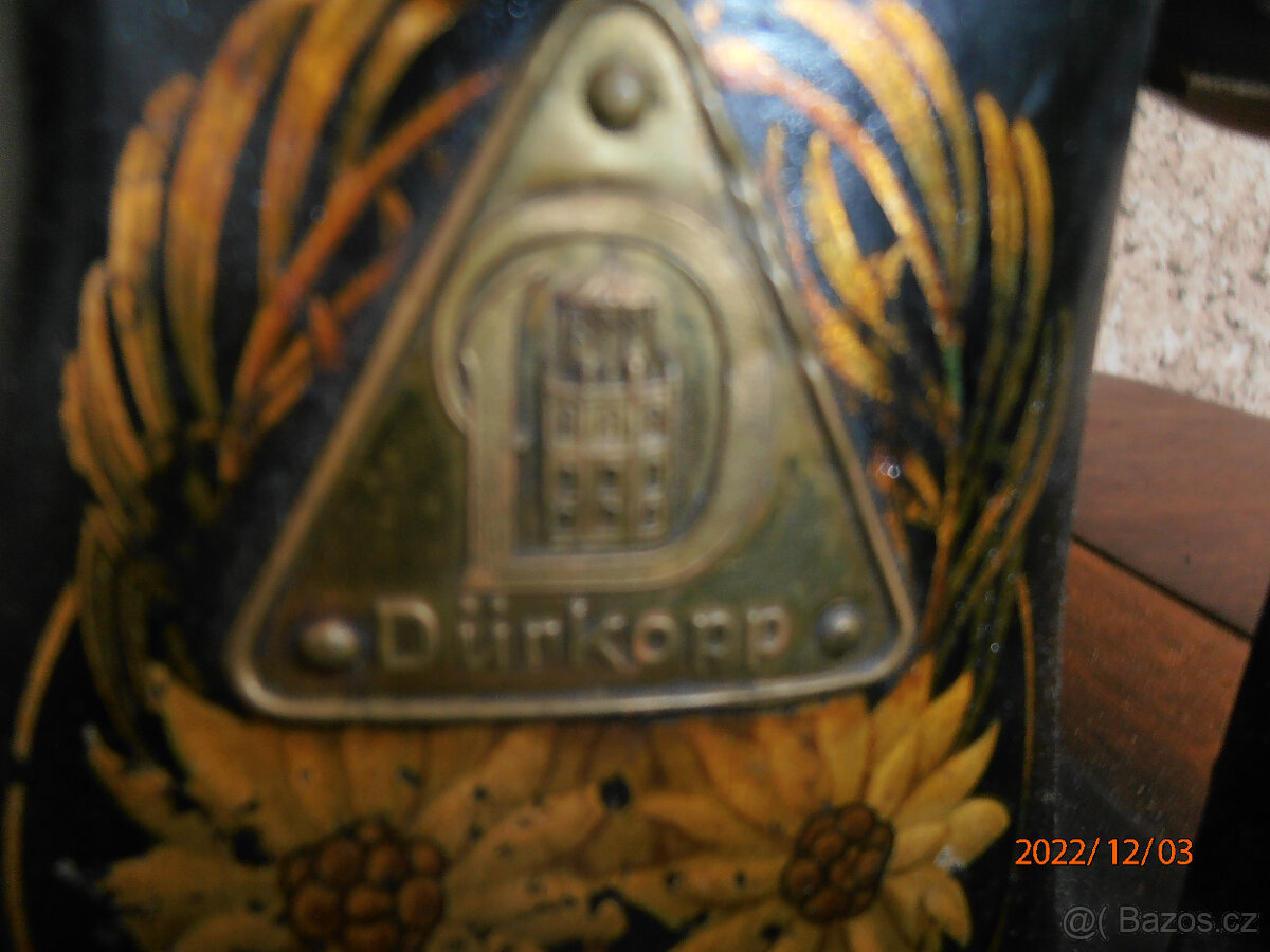 STAROŽITNÝ ŠÍCÍ STROJ DURKOPP - 2
