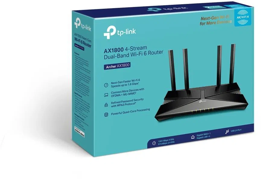 TP-Link Archer AX1800, nový zabalený - 2