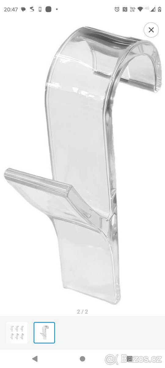 Držák ručníků na koupelnový žebřík - 2