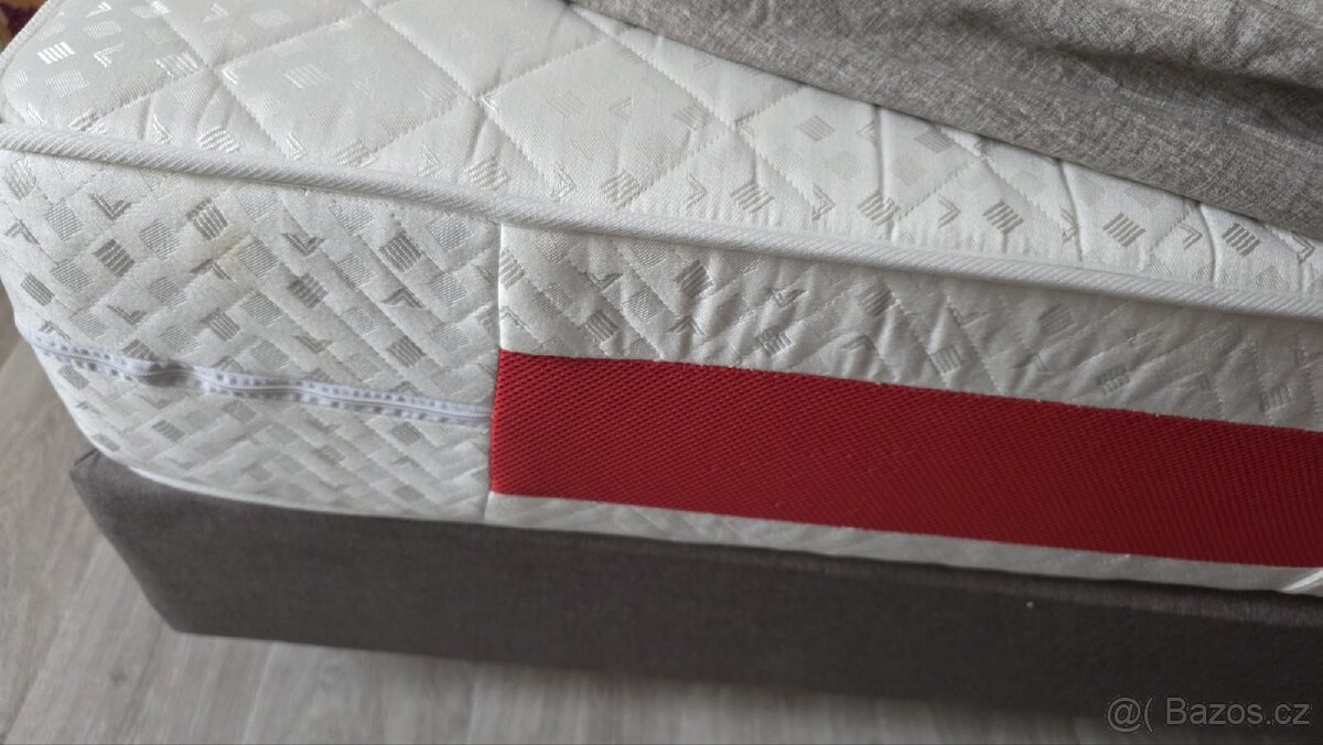 Postel 200x90 + matrace 22 cm - 2