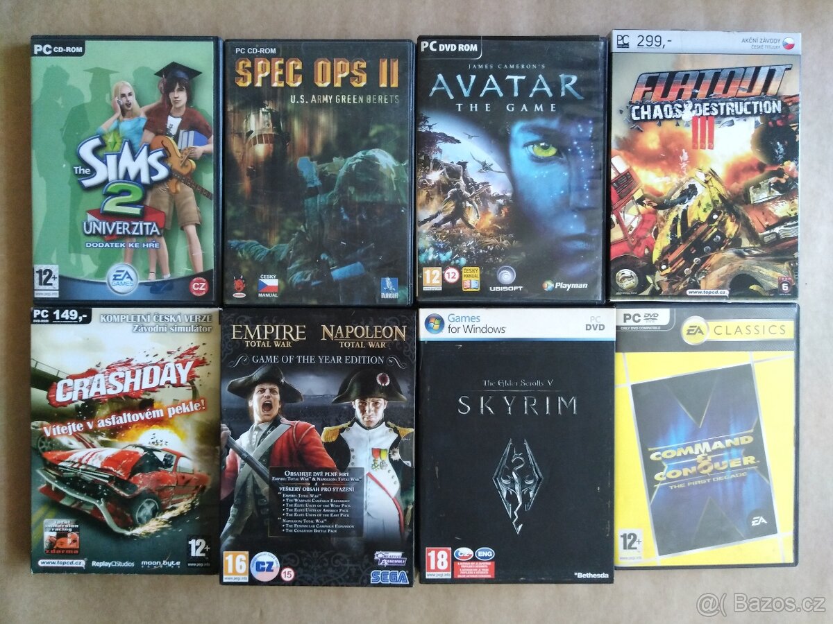Hry různé PC mix - 2