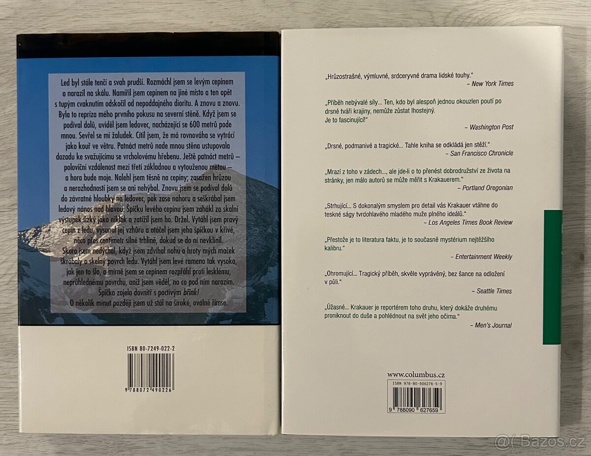 Prodám knihy - Jon Krakauer: - 2