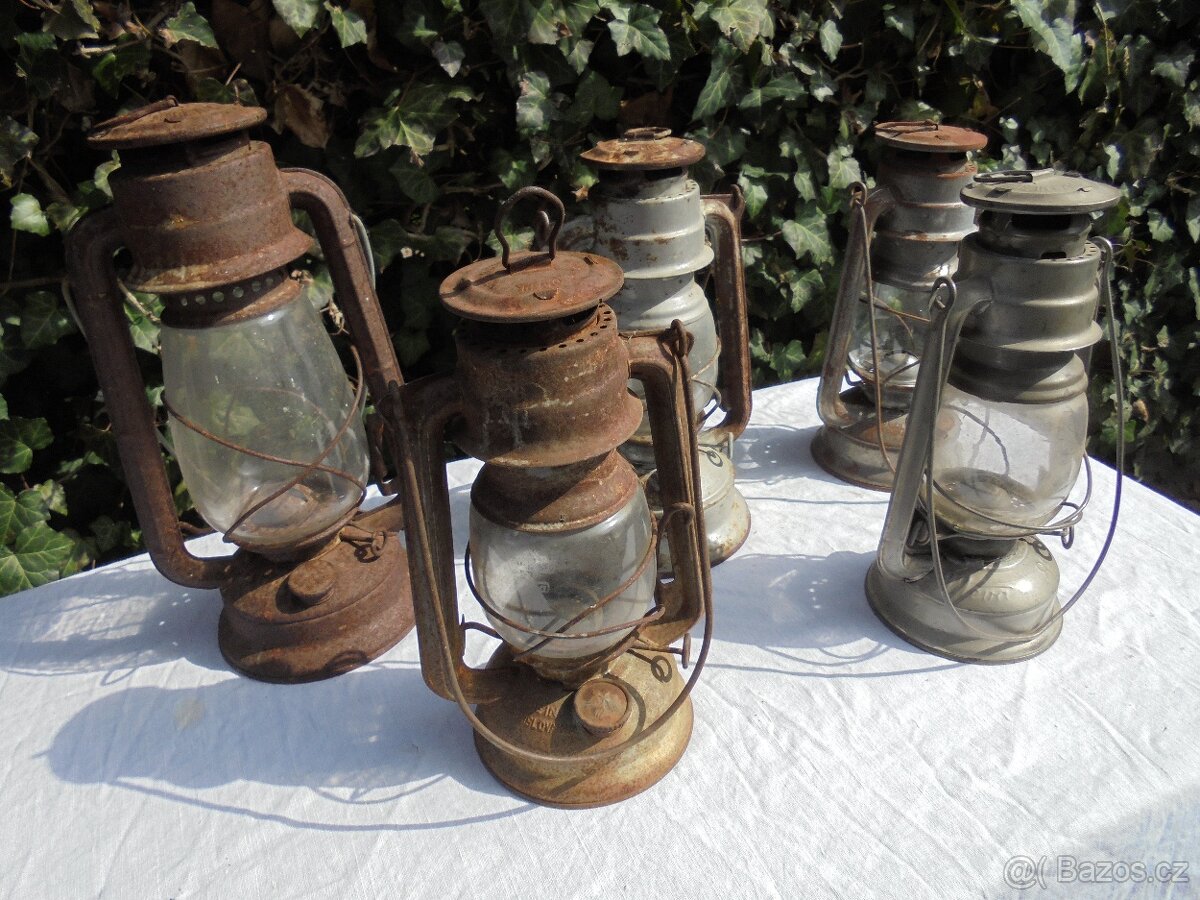 Petrolejové lampy - 2