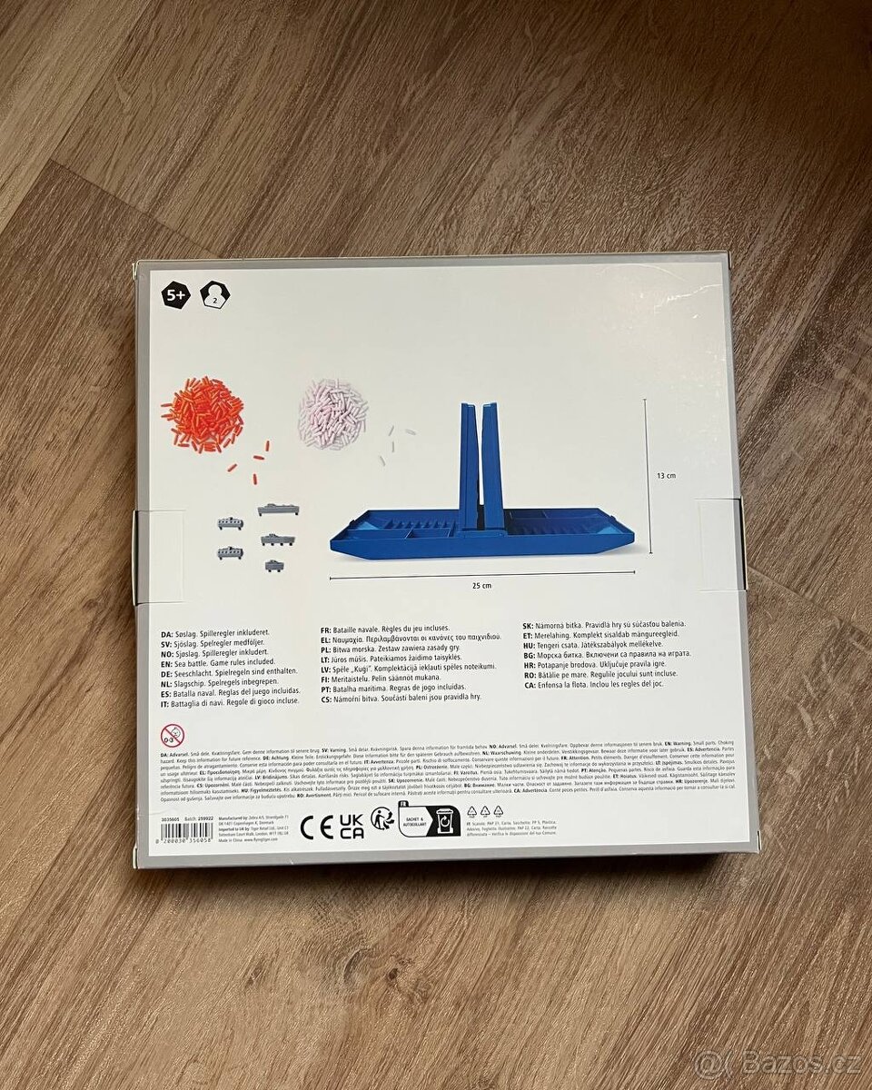 Klasická společenská hra lodě - námořní bitva Tiger - 2