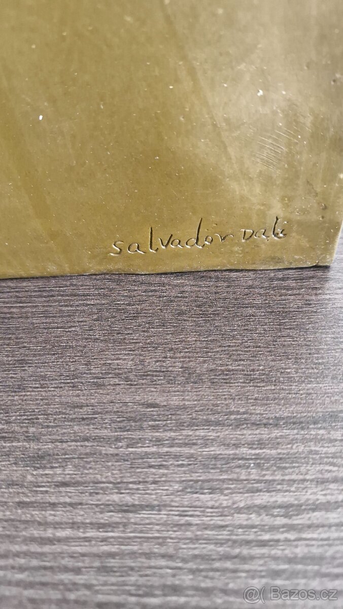 Dali - Tekoucí hodiny 2 - bronz - 2