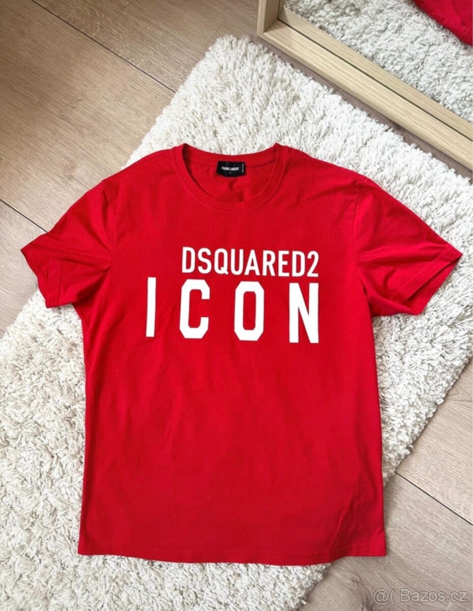 Dsquared2 červené tričko - 2