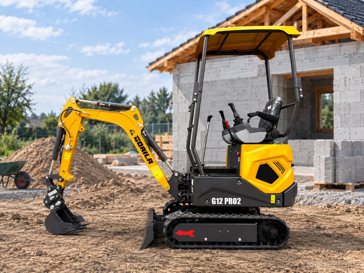 Pásový minibagr GORILA G12 PRO2 2026 - 2