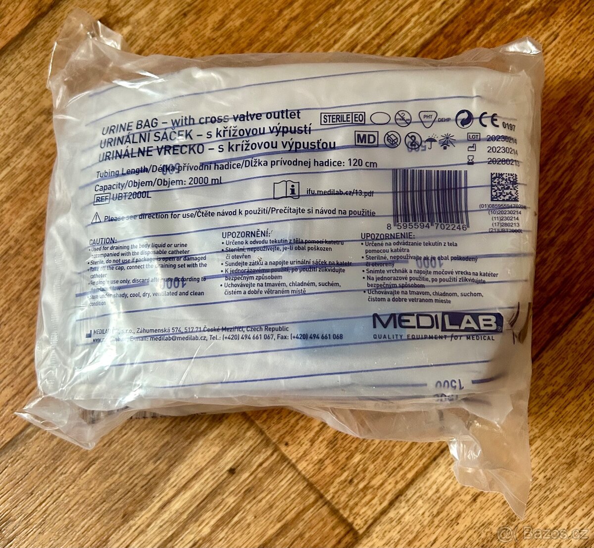 urinální sáček MEDILAB - 2