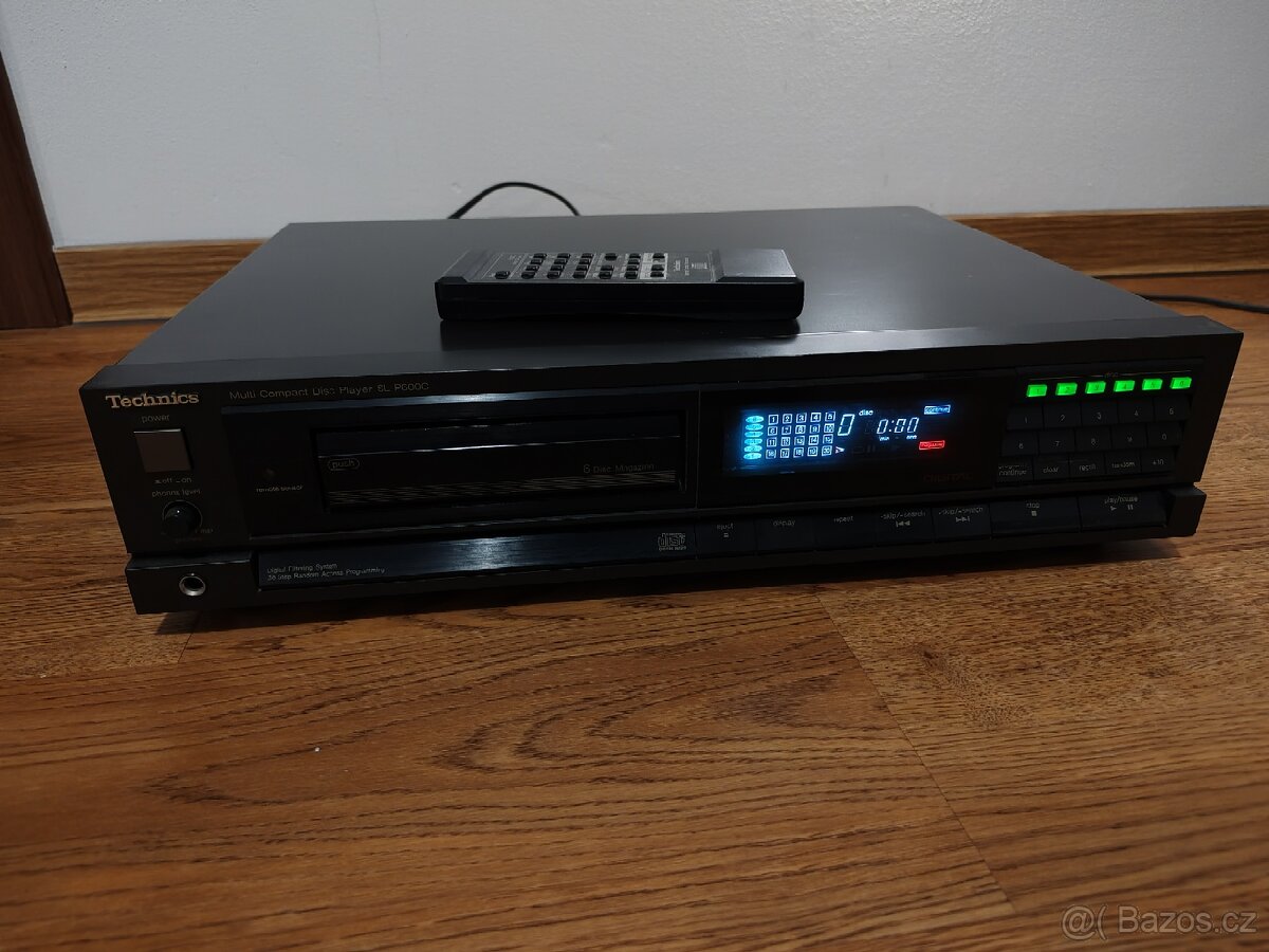 CD CHANGER TECHNICS SL-P600C + dálka - 2