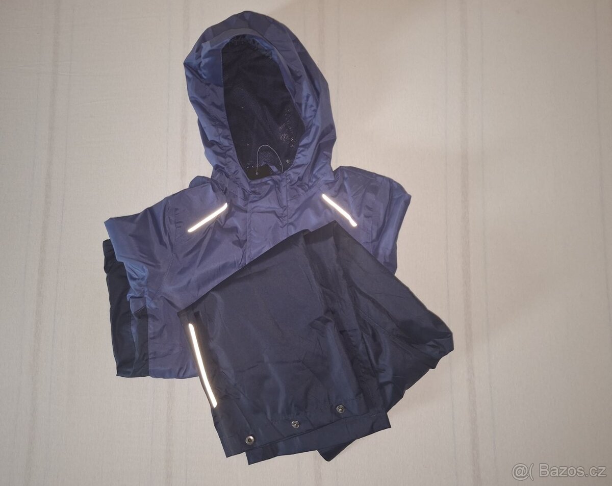 Dětská nepromokavá souprava (bunda,kalhoty), 122 / 128, nová - 2