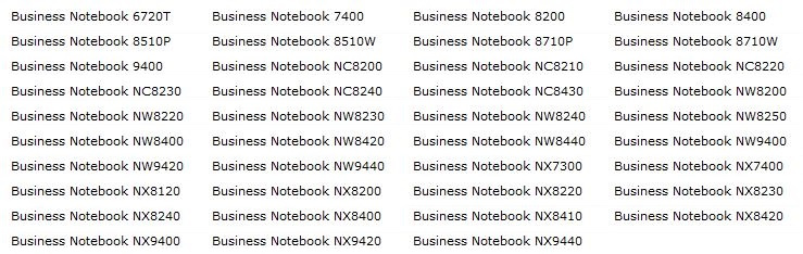 baterie VA08 pro notebooky HP řady Business (3hod) - 2