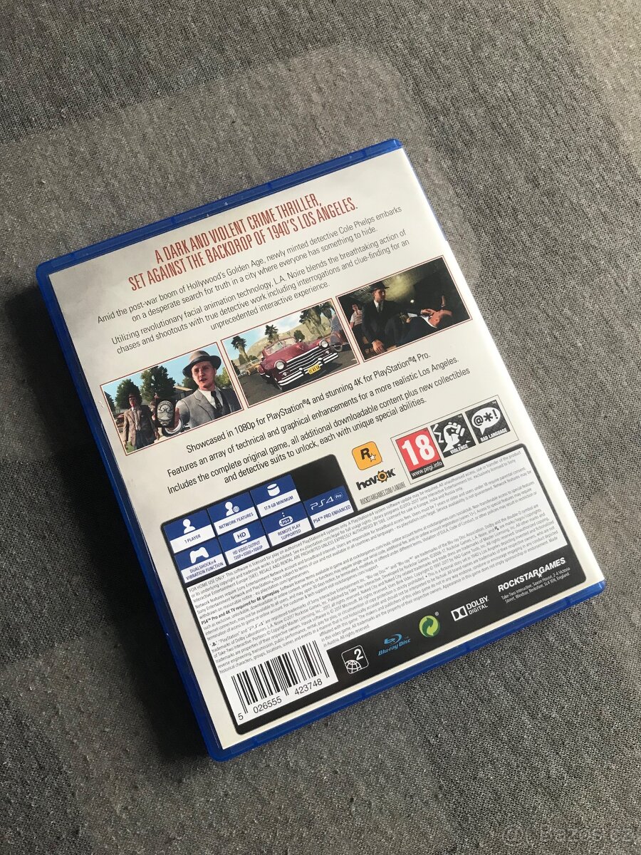 PlayStation 4, PS4 hra L.A. Noire - 2