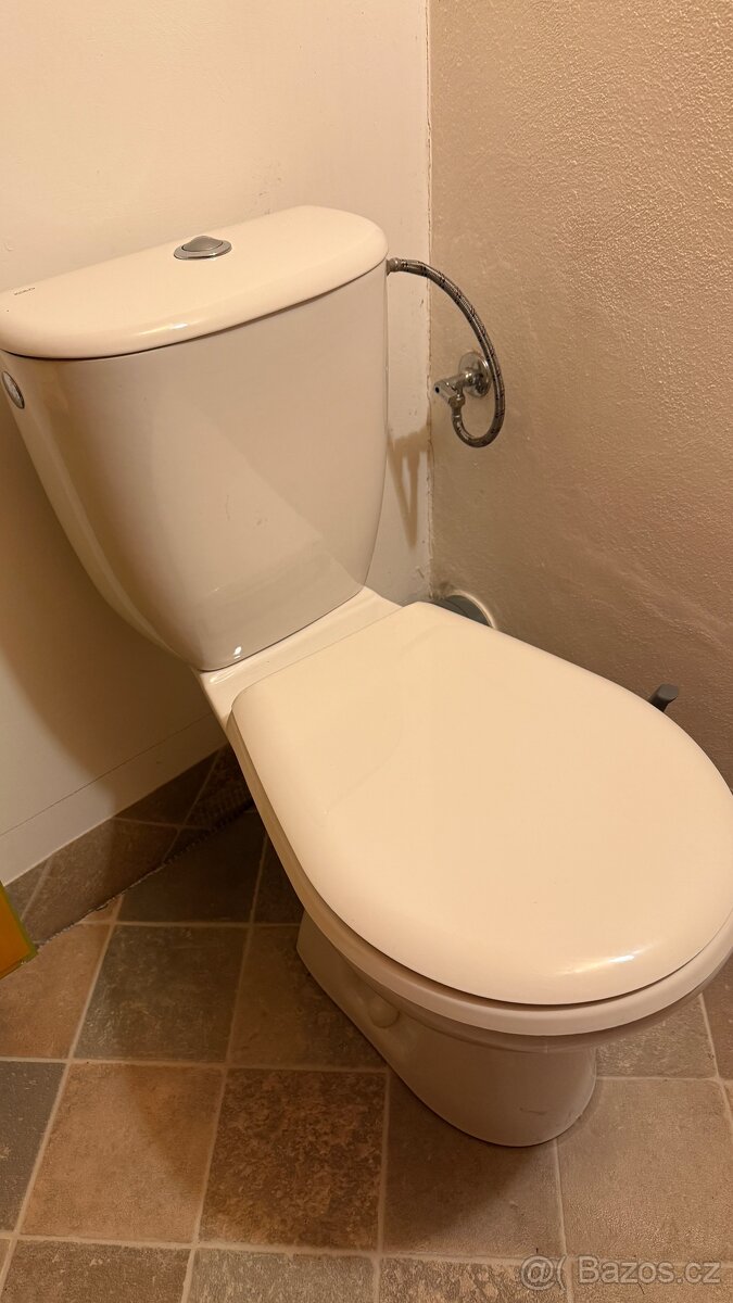 WC kombi – mísa + nádrž, pěkný stav - 2
