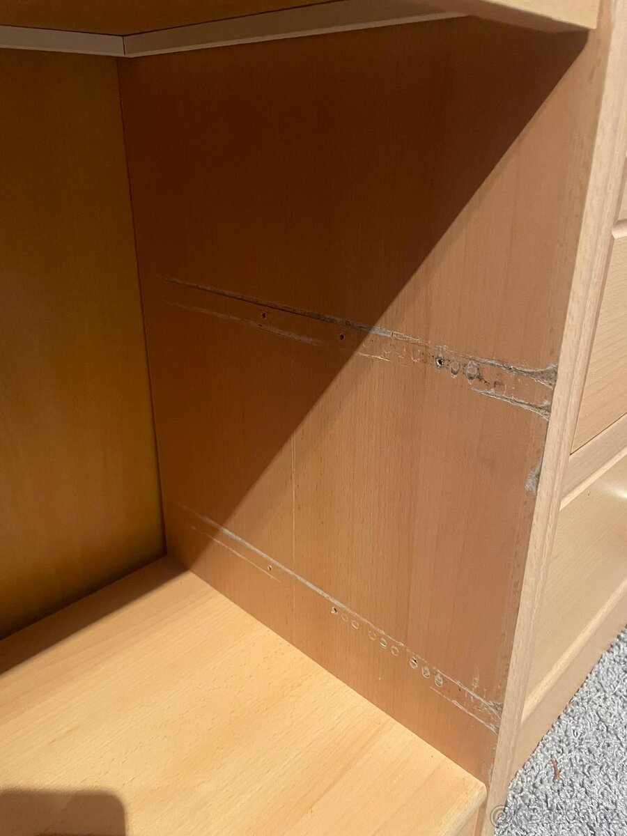 Skříňka / malá komoda se 2 šuplíky - 2