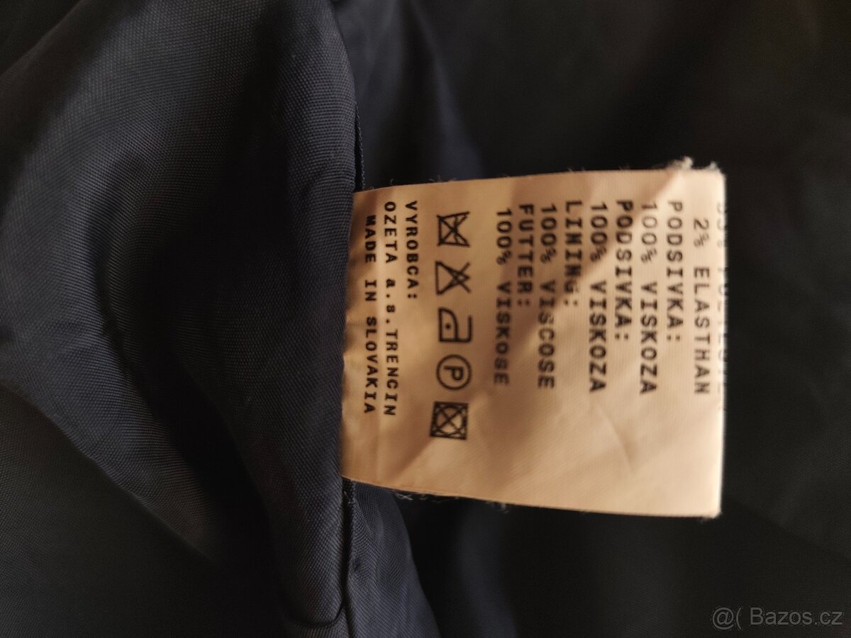 Ozeta oblek -sako, vesta, kalhoty+další zdarma - 2