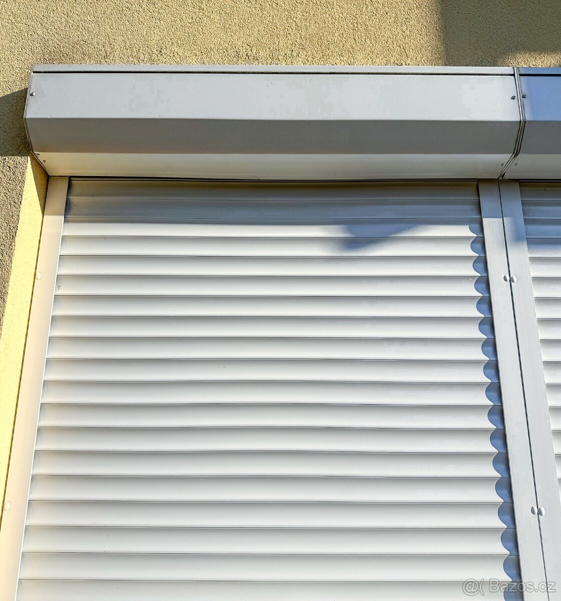 Venkovní elektrické rolety – bílá barva, komplet s motory - 2