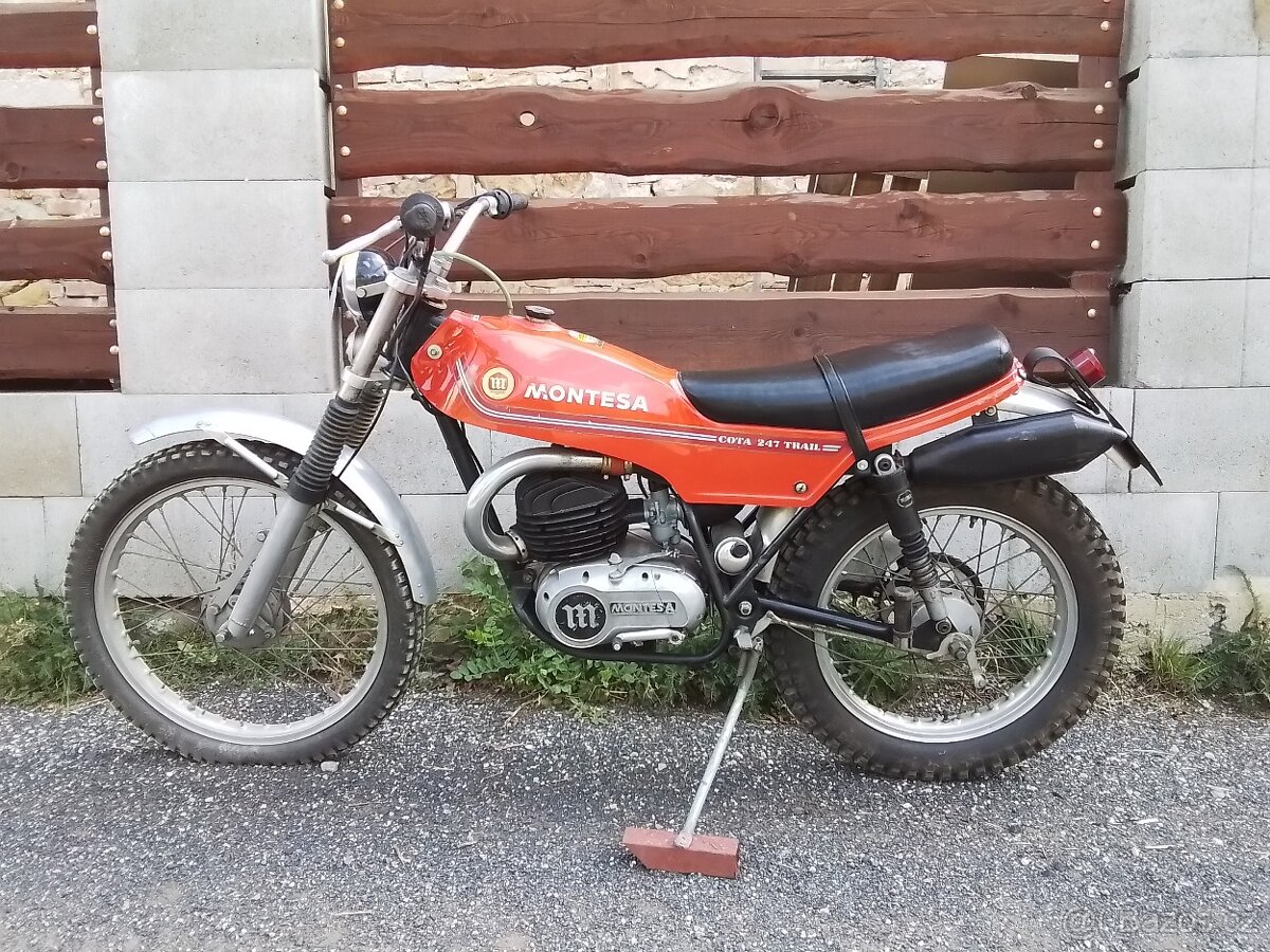 Montesa Cota 247 trial- dvousedadlová - 2