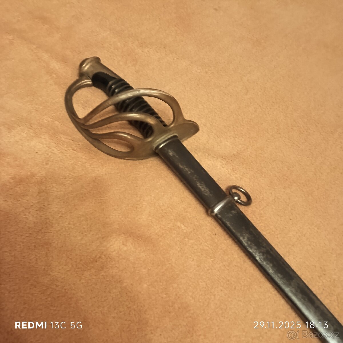 Šavle, Palaš vycházkový m 1855 Francie. - 2