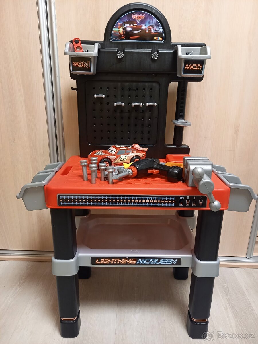 Dětský ponk s autíčkem Blesk - 2