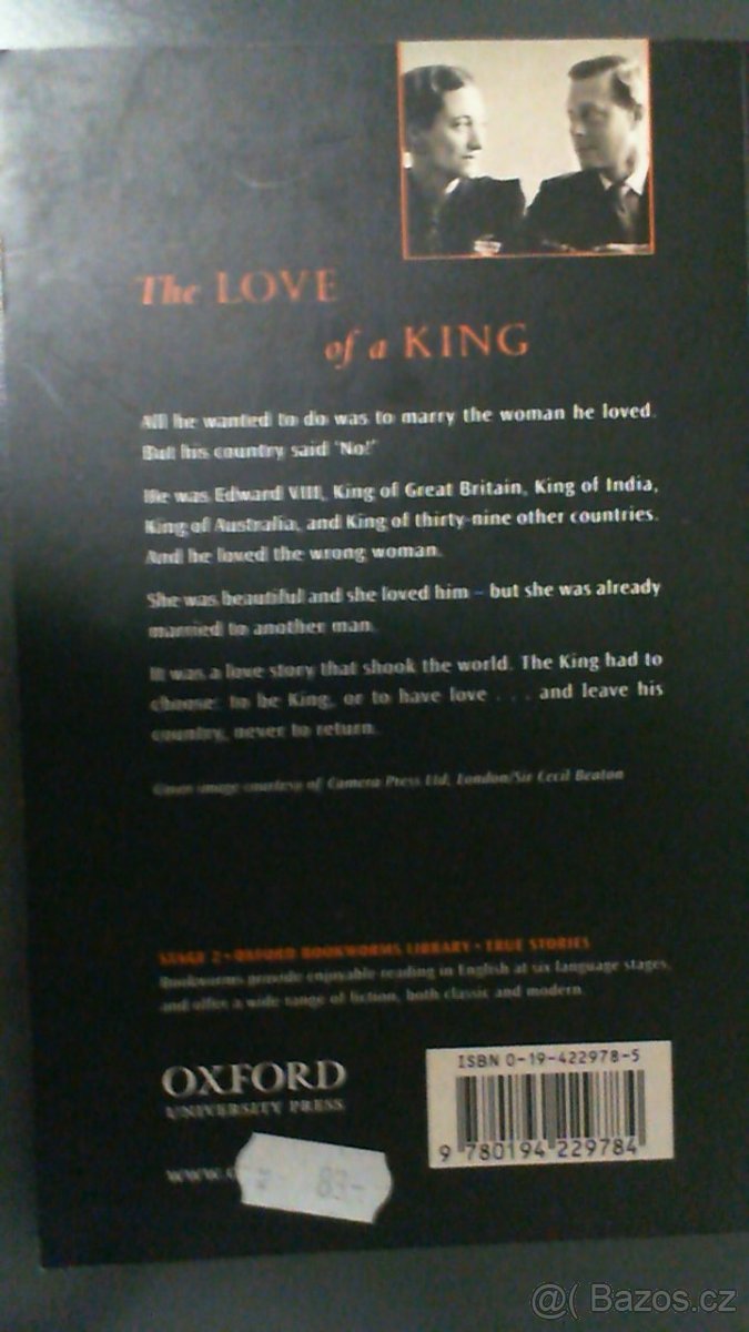 Zjednodušená četba The Love of a King - 2