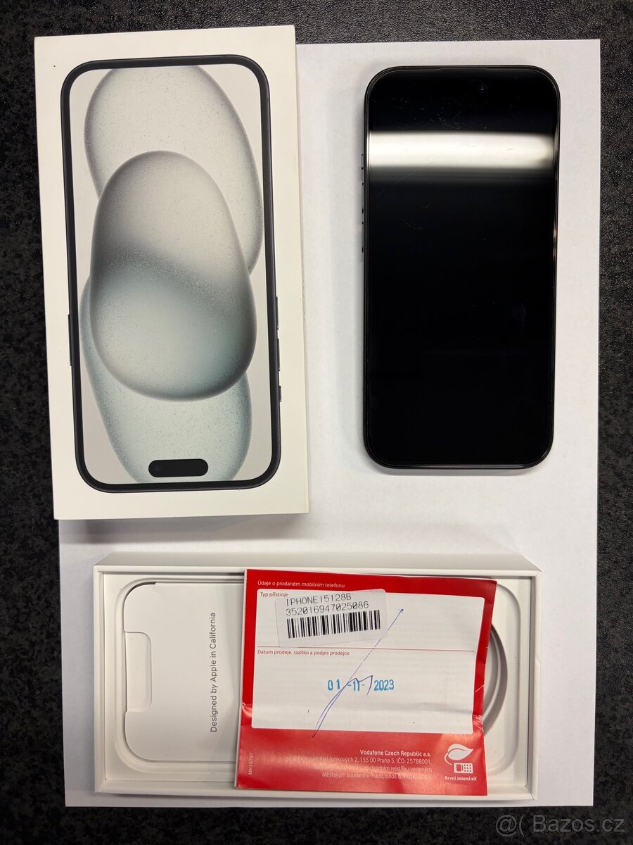 Prodám použity iPhone 15 128 GB - 2