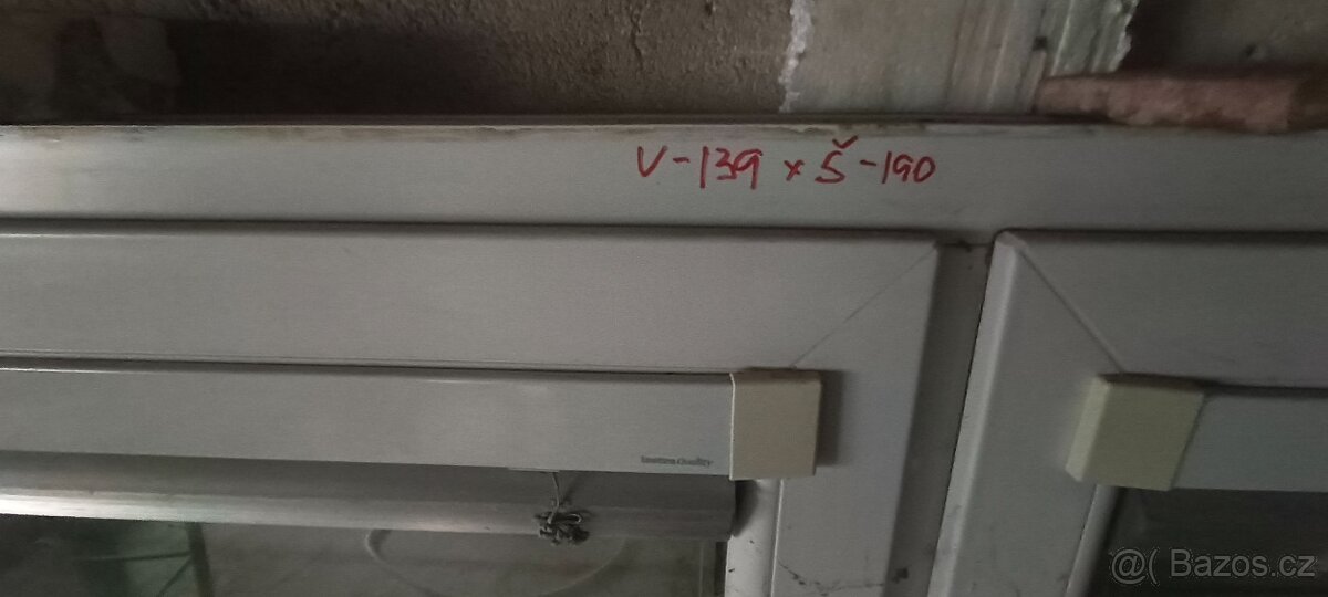 Plastové okno bile - 2