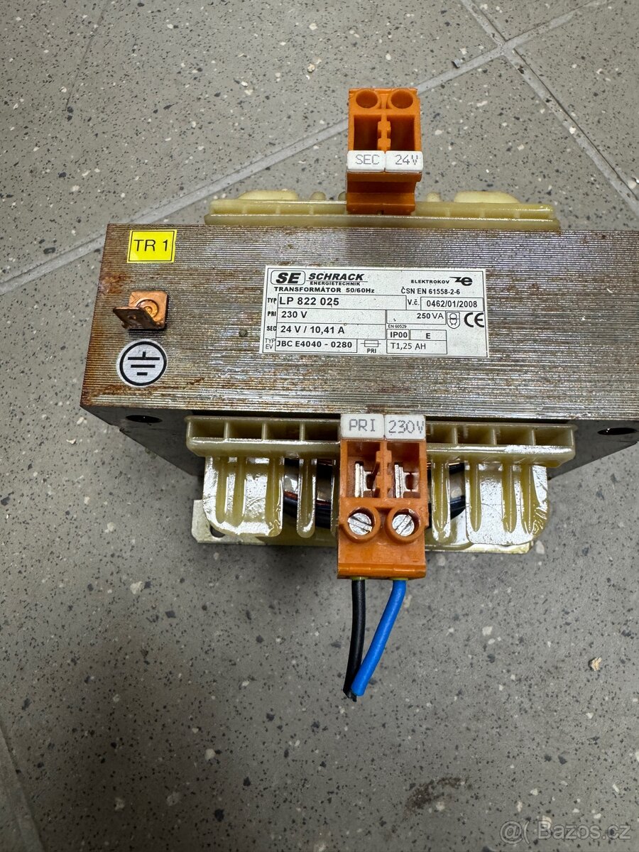 Trafo 230/24v 250VA - 2