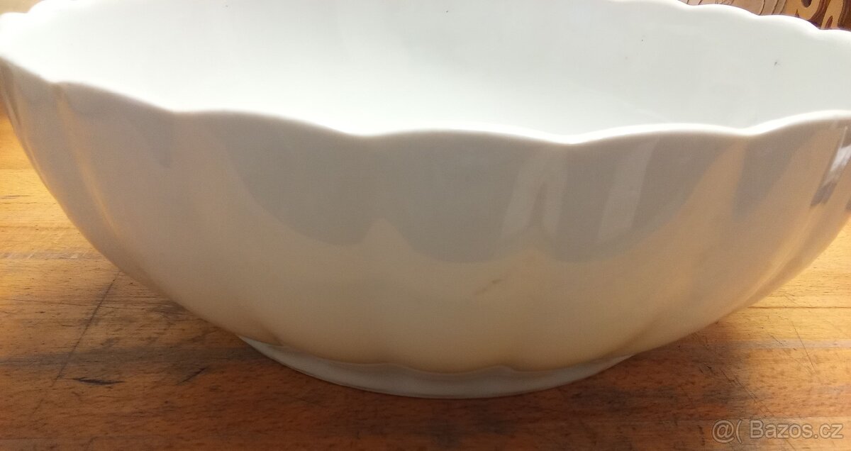 Bílá mísa keramika - 2
