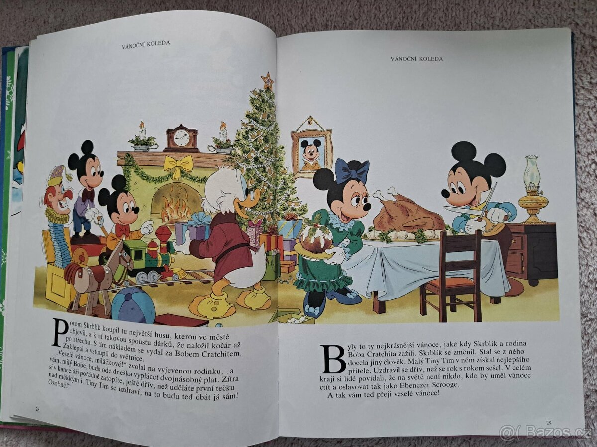 Kniha Veselé Vánoce s myšákem Mickeyem - 2