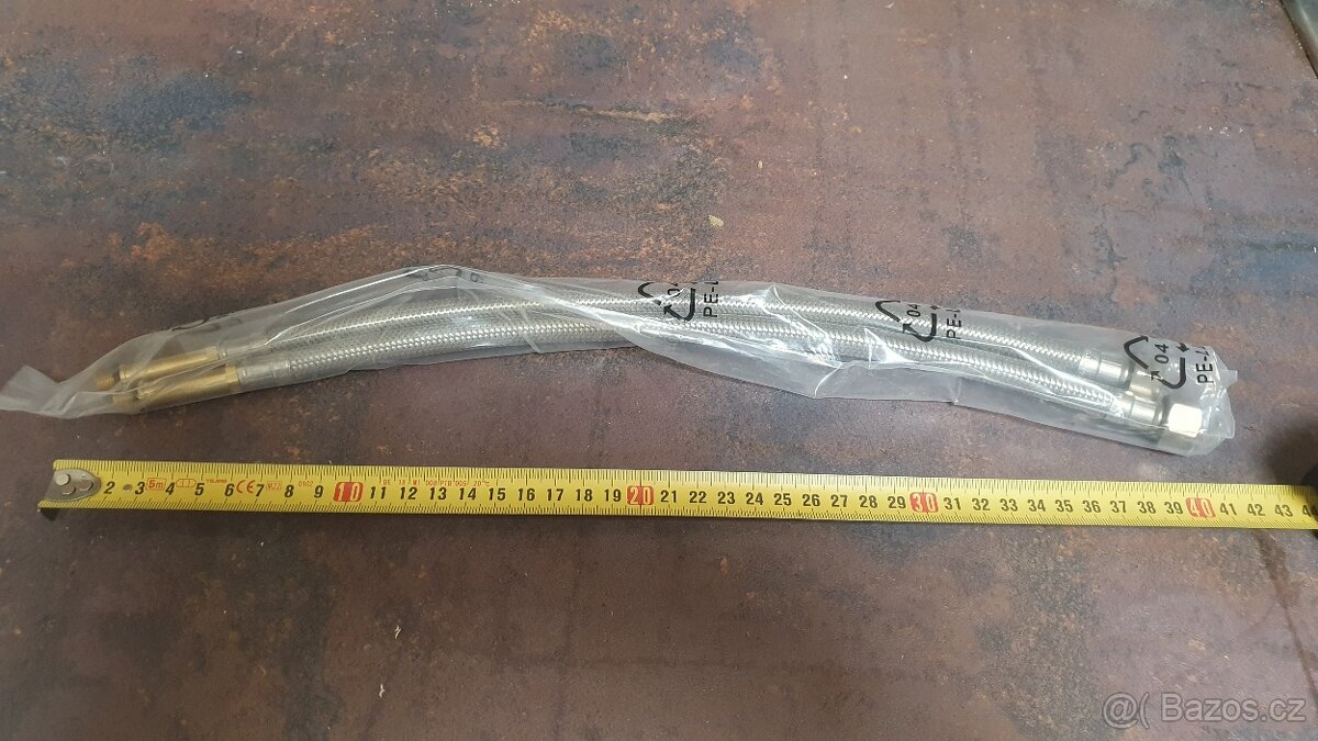 Hadice opletená k baterii 2ks 40cm - 2