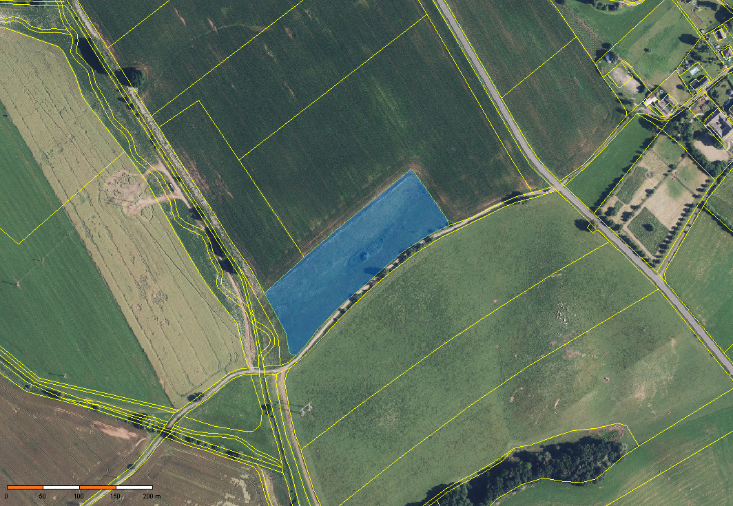 Ostrov, zemědělská půda, 23 001 m2 - 2