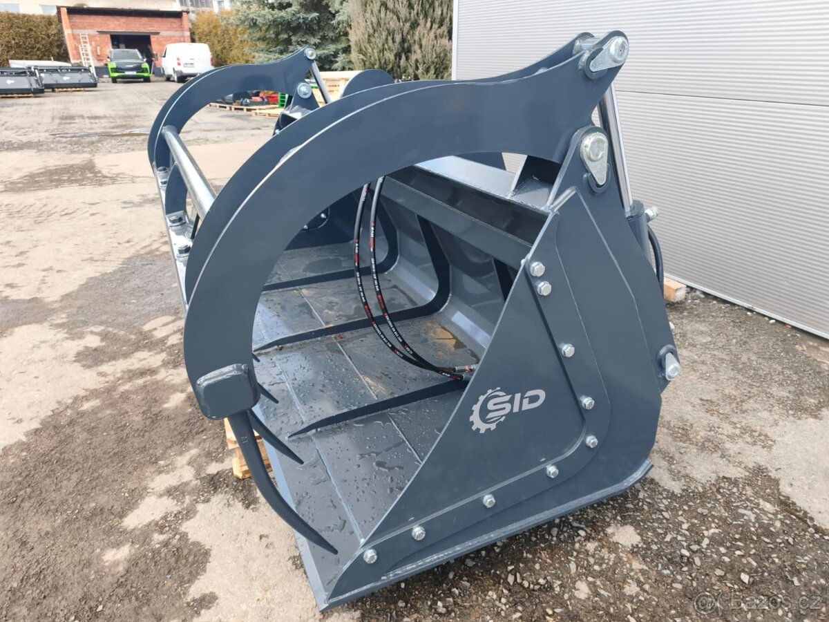 Lopata s přidržovačem pro manipulátor JCB - 2