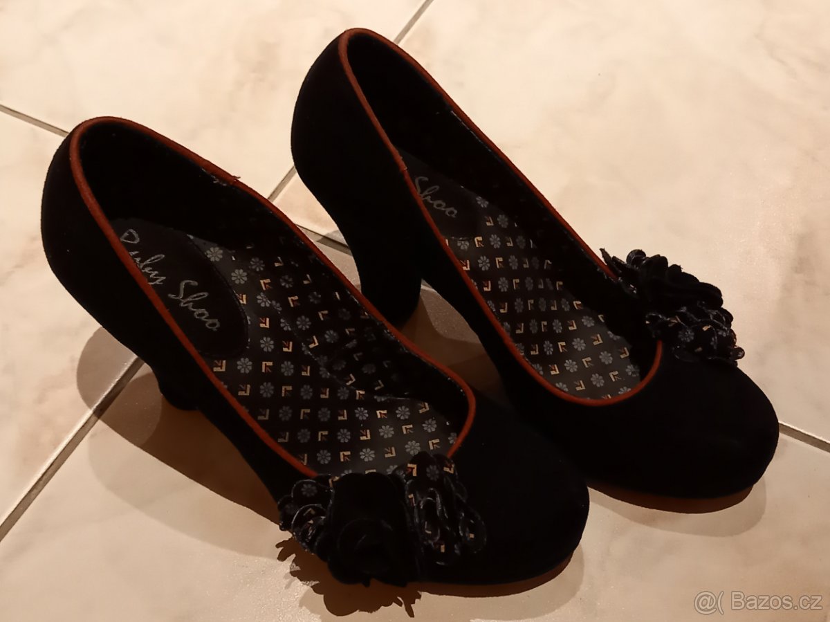 Černé lodičky Ruby Shoo - 2