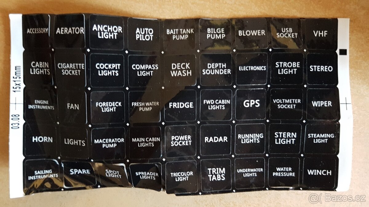 Multifunkční ovládací panel - 2