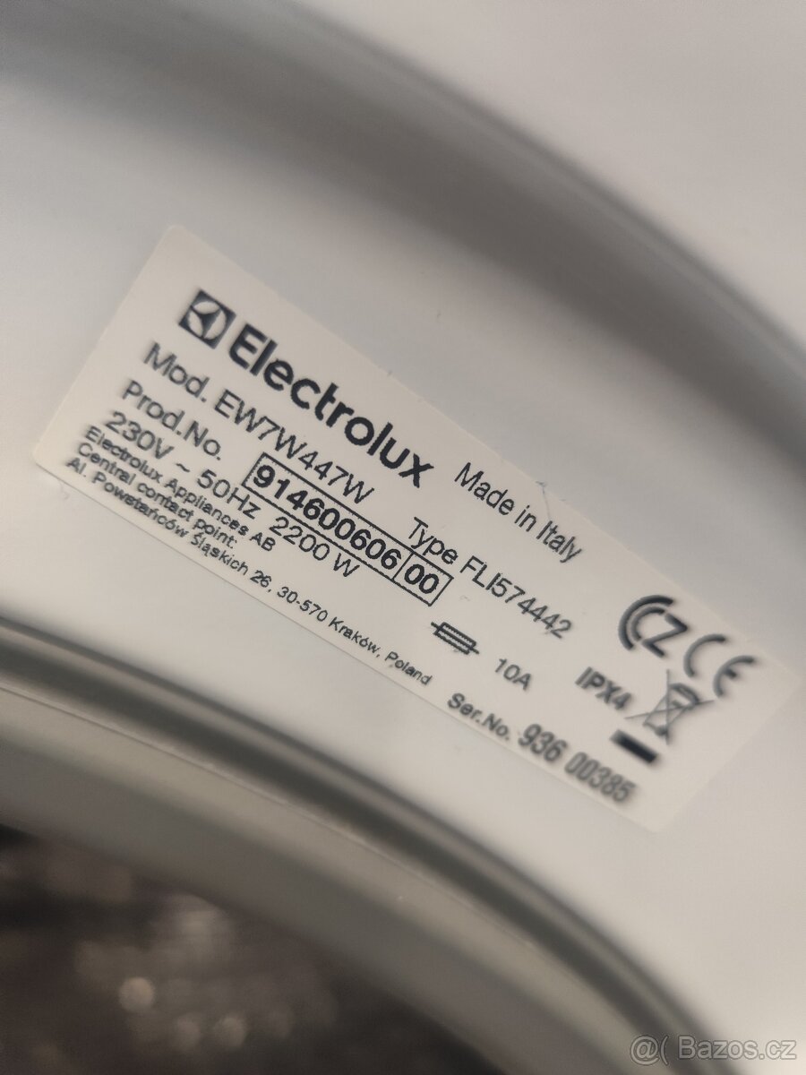 Pracka se susickou Electrolux - 2