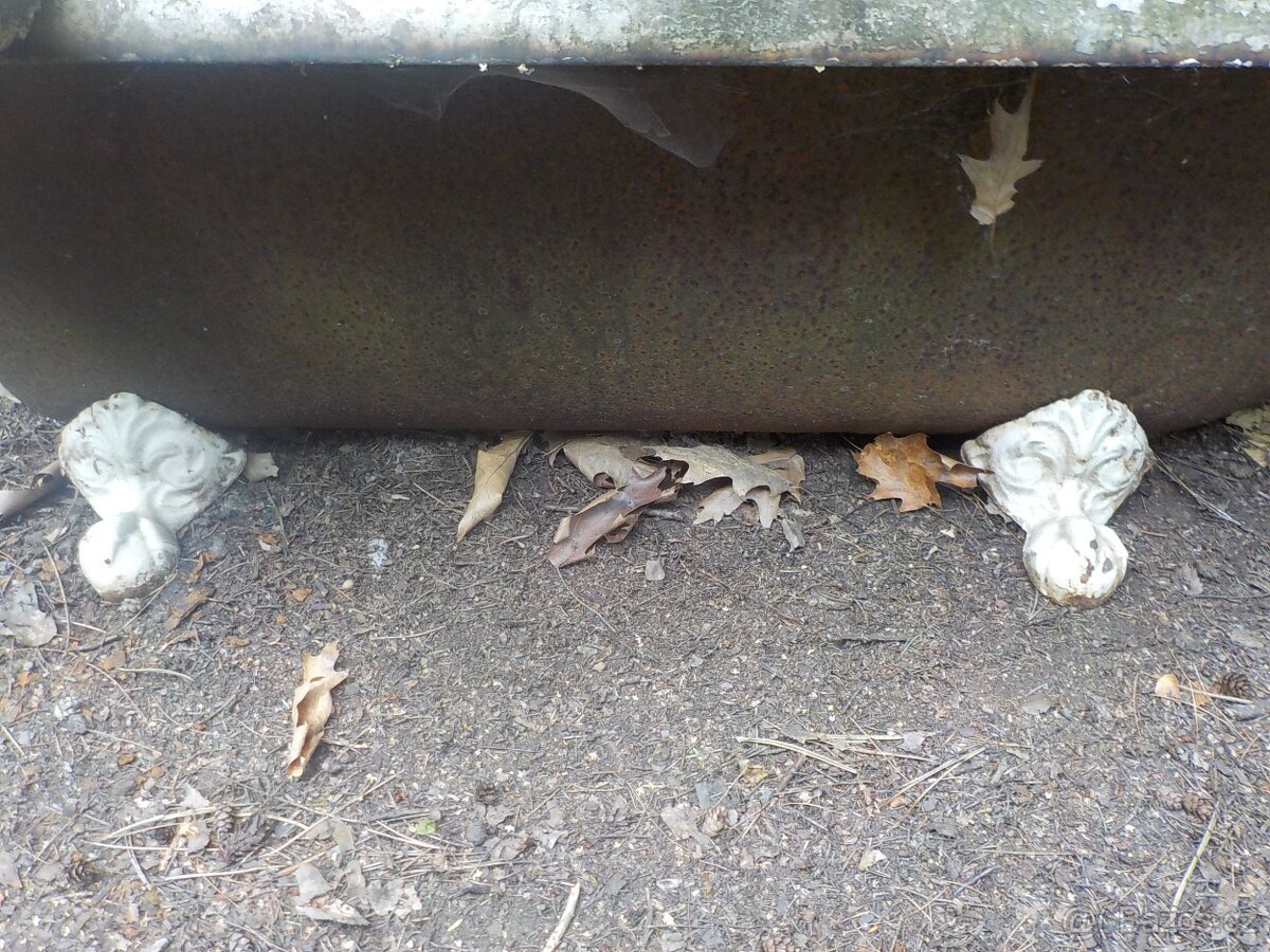 litinová vana 160cm - 2