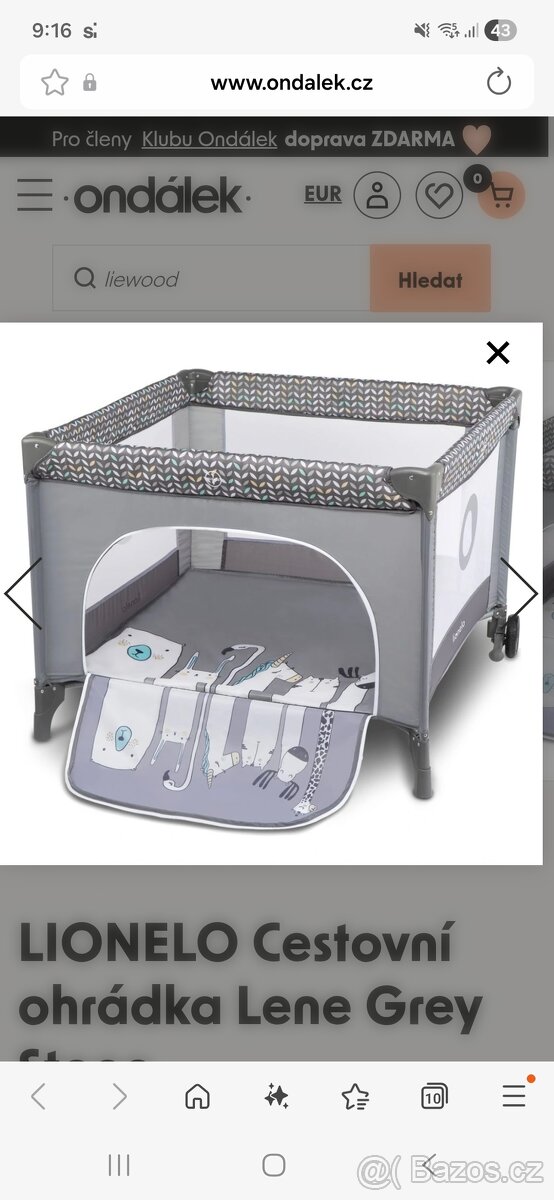 Dětská ohrádka Lionelo - 2