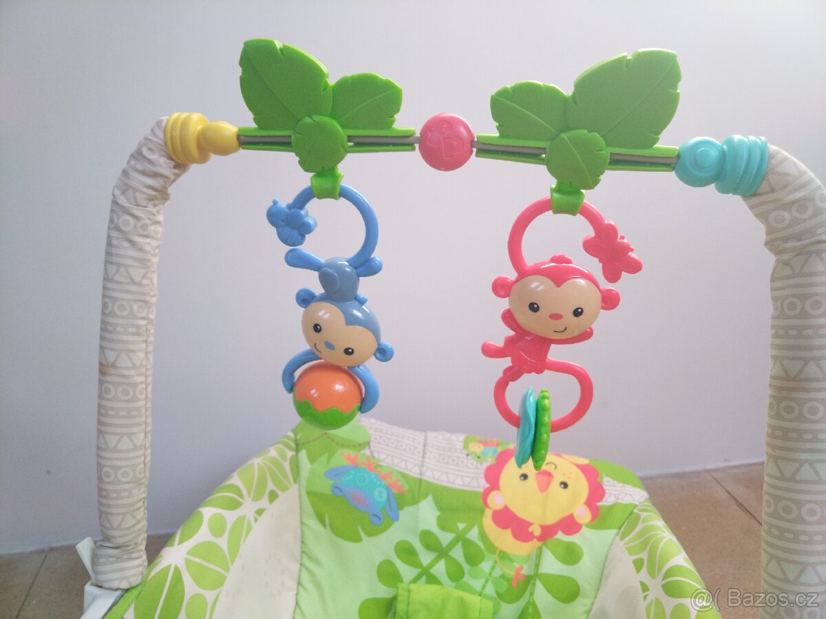 Dětské houpací křesílko lehátko - 2