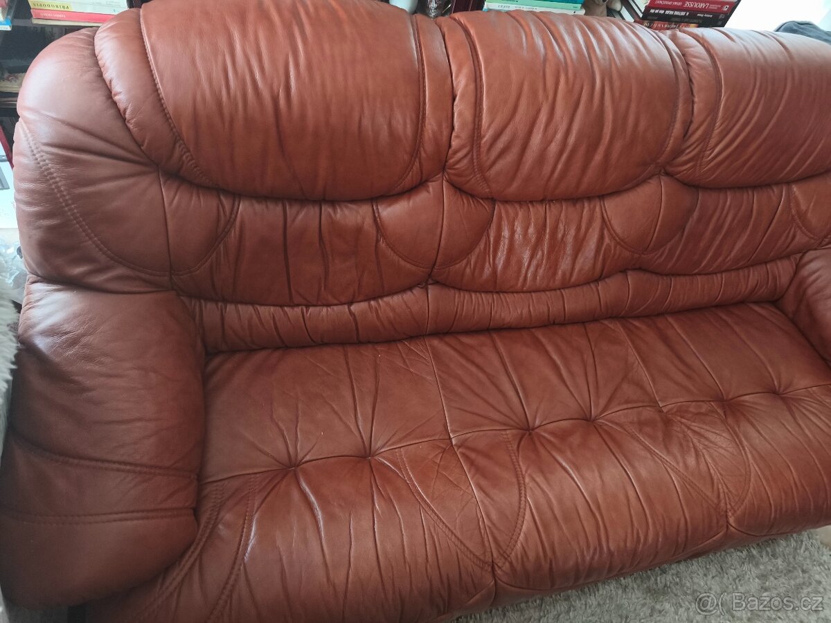 Kožená sedačka - 2