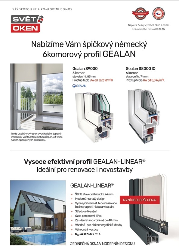 Plastová okna trojskla top cena - 2