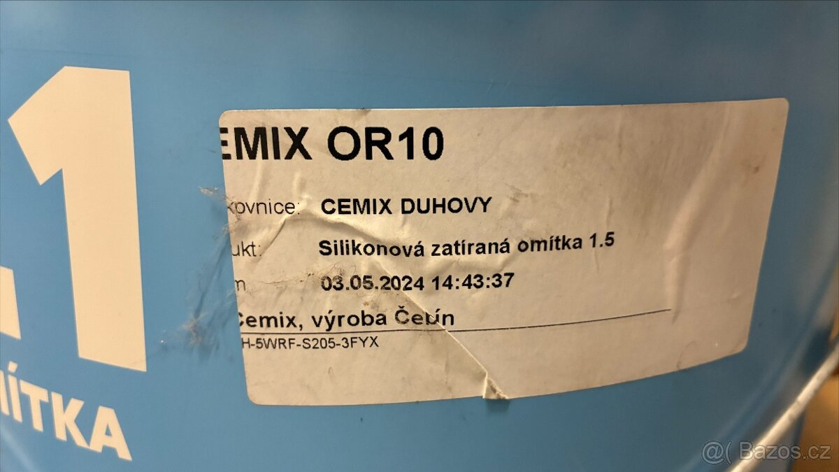 Cemix Silikonová omítka Z 1,5mm OR10 - 2