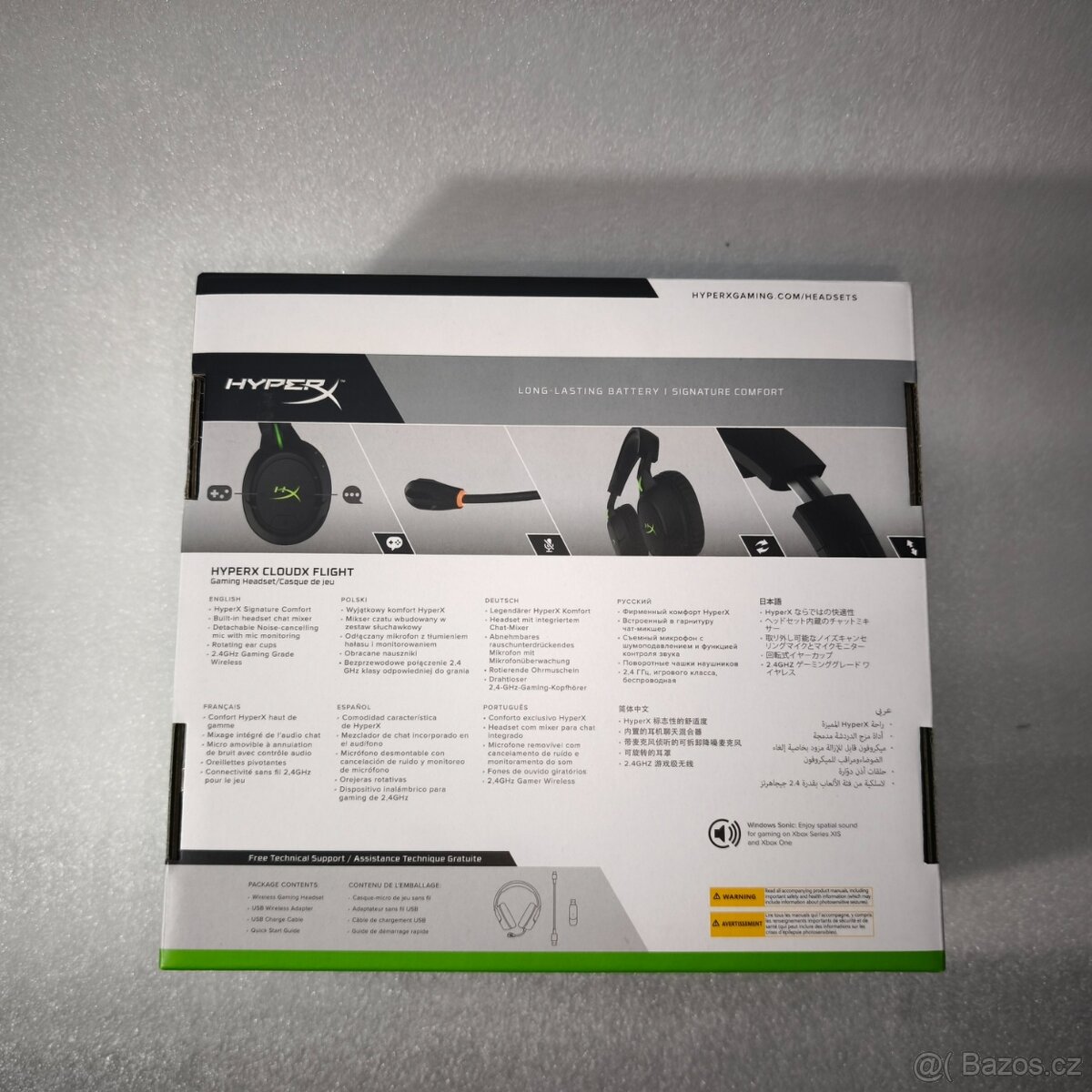 Bezdrátová herní sluchátka HyperX CloudX Flight (Xbox/PC) - 2