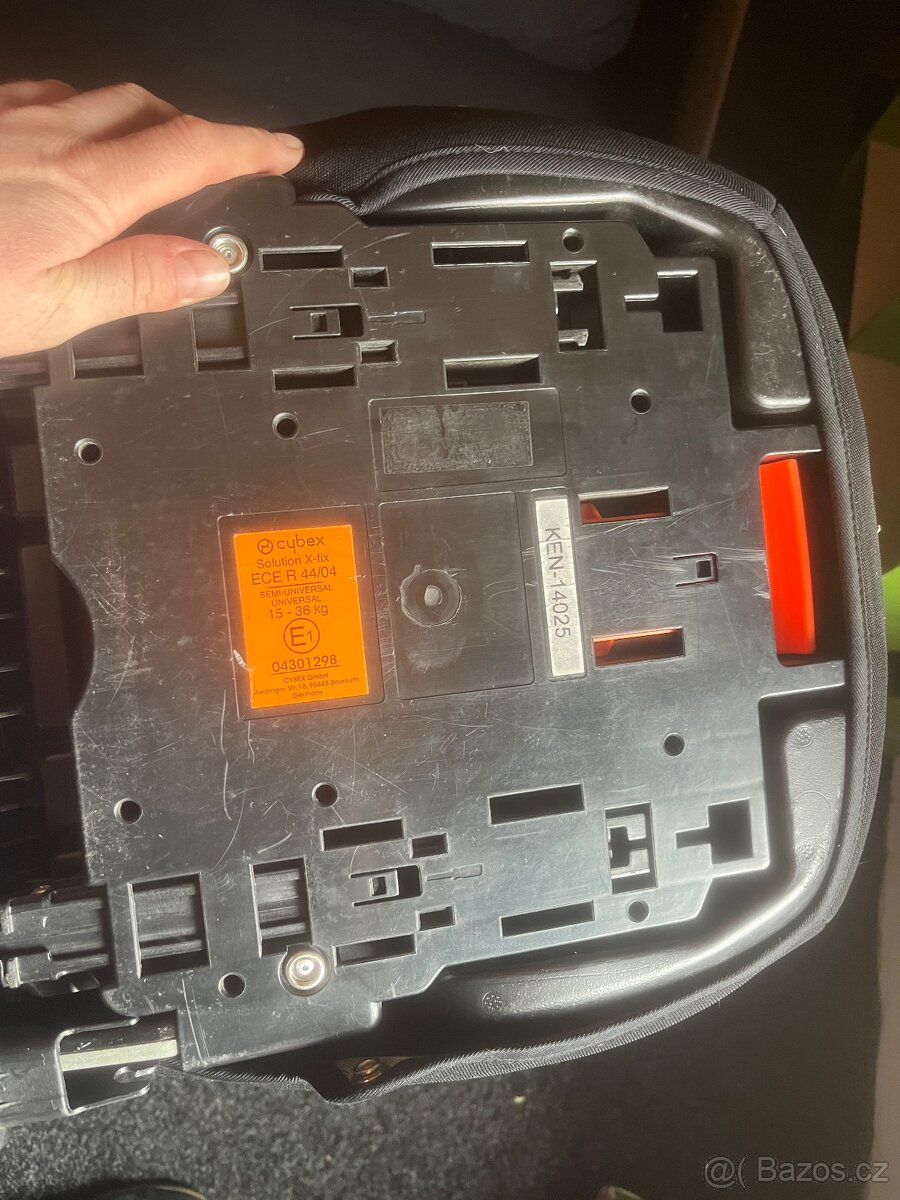 Prodám cybex solution x-fix ece r 44/04 - 2