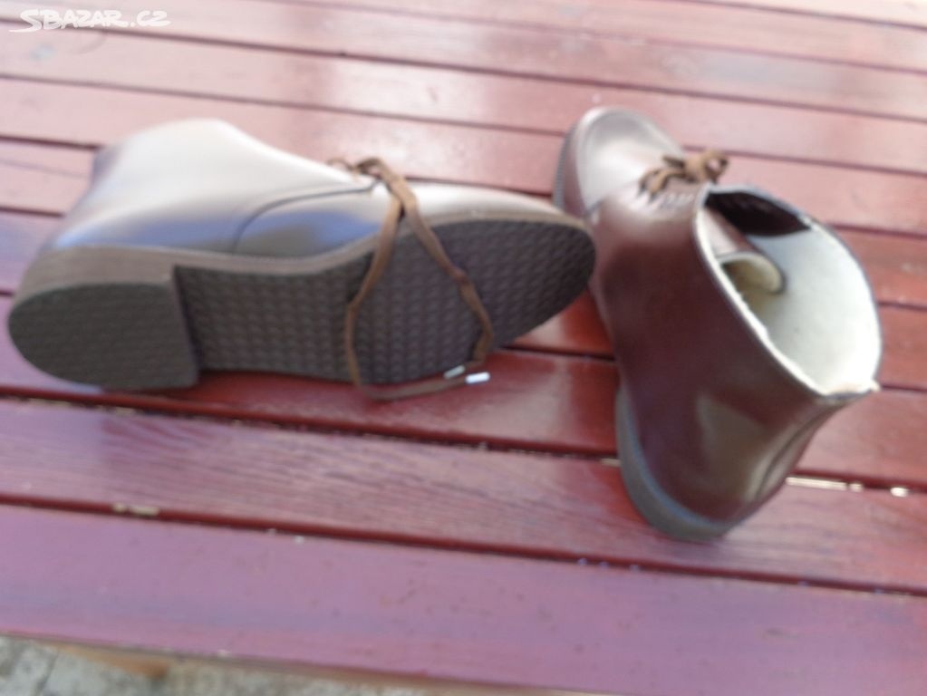 Zimní boty, hnědé velikost 285 - 2