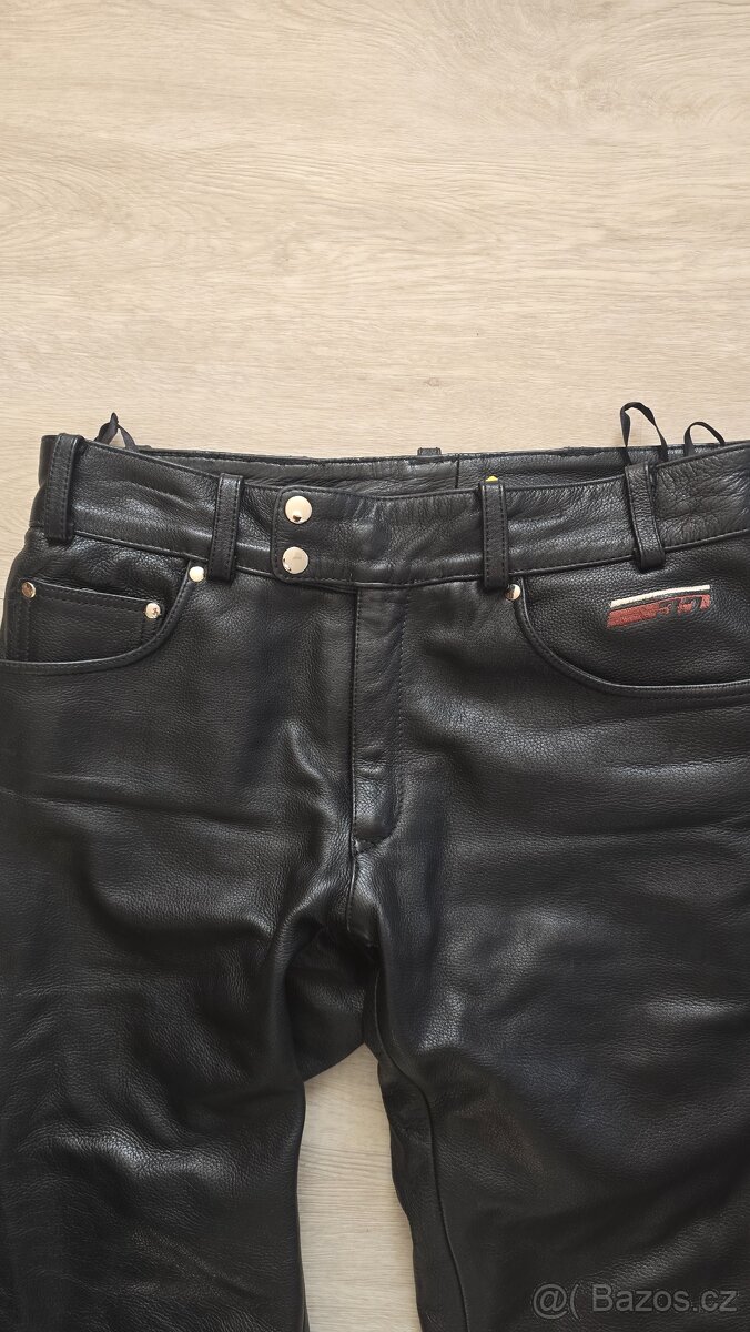 Kožené kalhoty včetně protektorů - 2