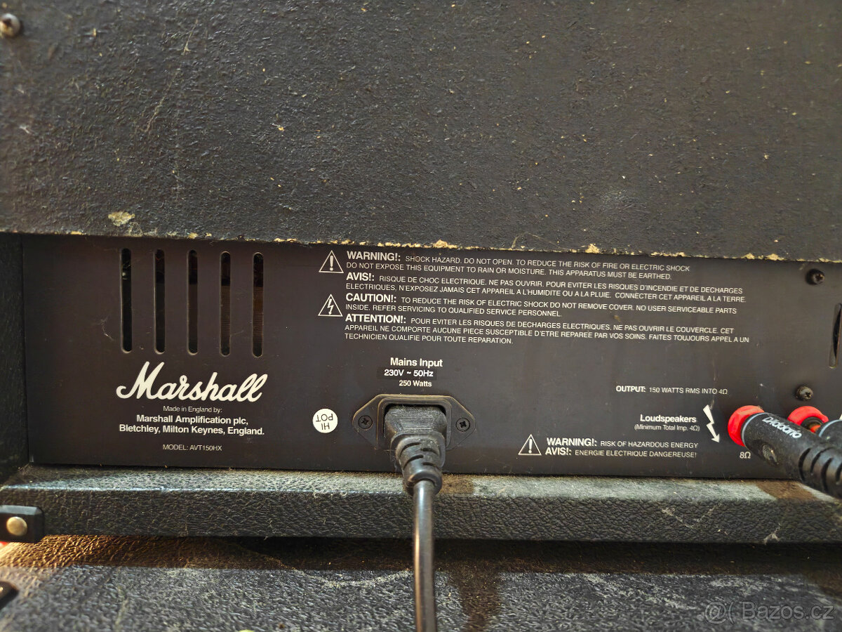 Marshall AVT150HX, Big Stack pro kytaru - 2
