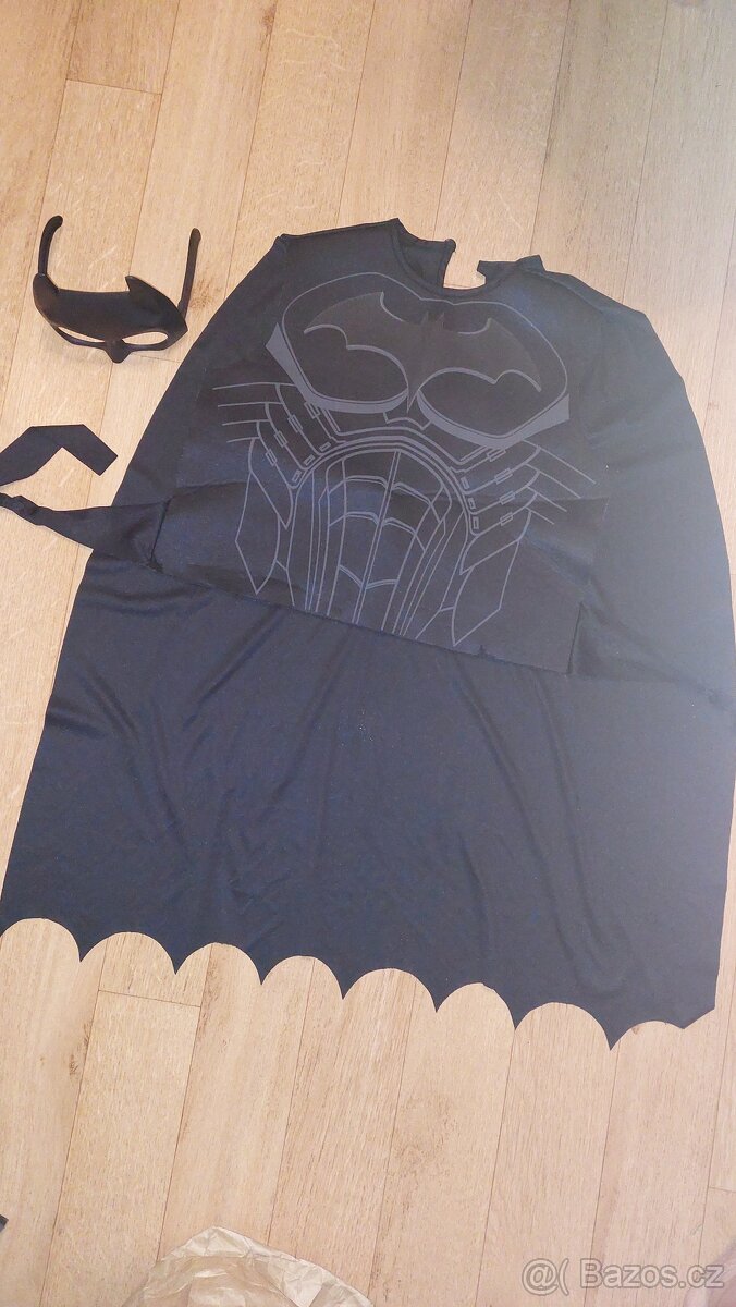 Kostým Batman, cca 5 - 12 let - 2