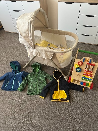 Mobilní dětská postýlka - 2