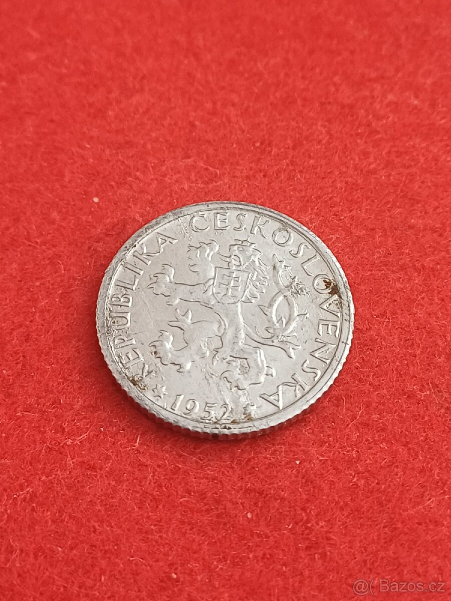 1 koruna 1952 - 2
